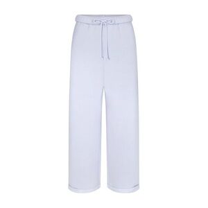 Skims Cotton Fleece Straight Leg Pant in Periwinkle
